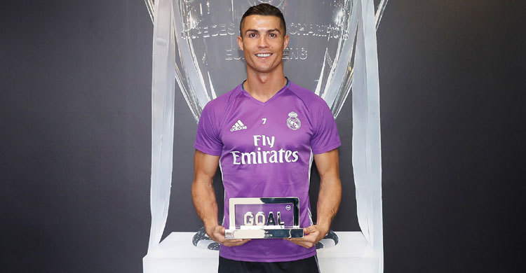 Cristiano Ronaldo wins the Goal 50