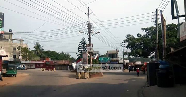 খাগড়াছড়িতে হরতাল চলছে