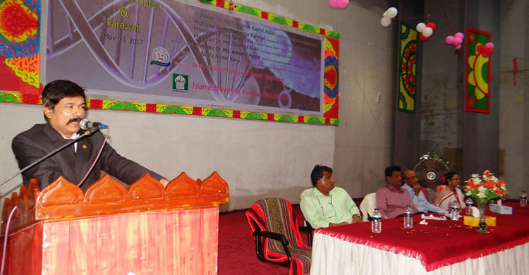 ইবির বায়োটেকনোলজি বিভাগের নবীন বরণ অনুষ্ঠিত