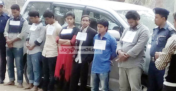 নারীসহ ৭ ভুয়া সাংবাদিক গ্রেফতার