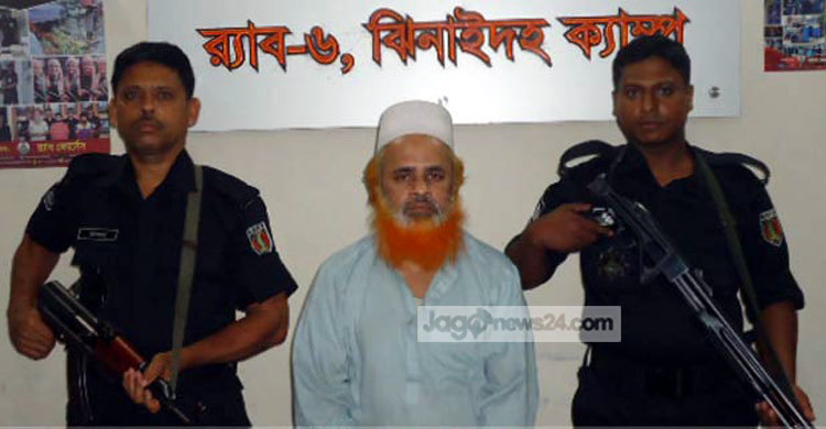 হুজির আঞ্চলিক নেতা ঝিনাইদহে গ্রেফতার