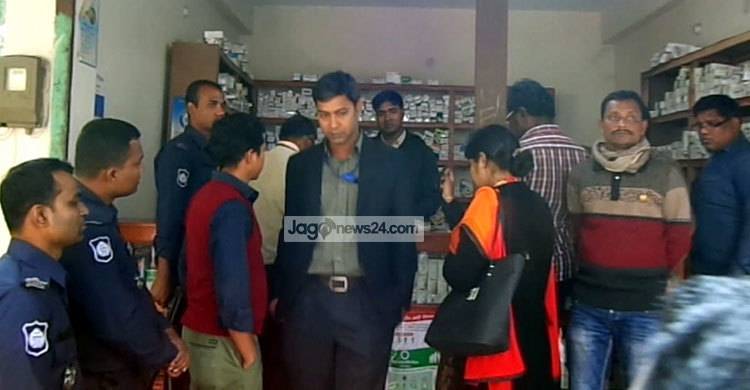 ঝিনাইদহে বিপুল পরিমাণ মেয়াদোত্তীর্ণ ওষুধ জব্দ