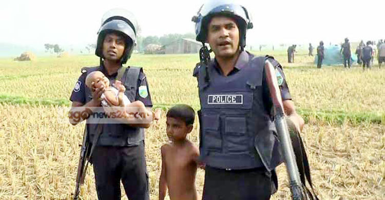 গোদাগাড়ীতে সন্দেহভাজন নারী জঙ্গির আত্মসমর্পণ
