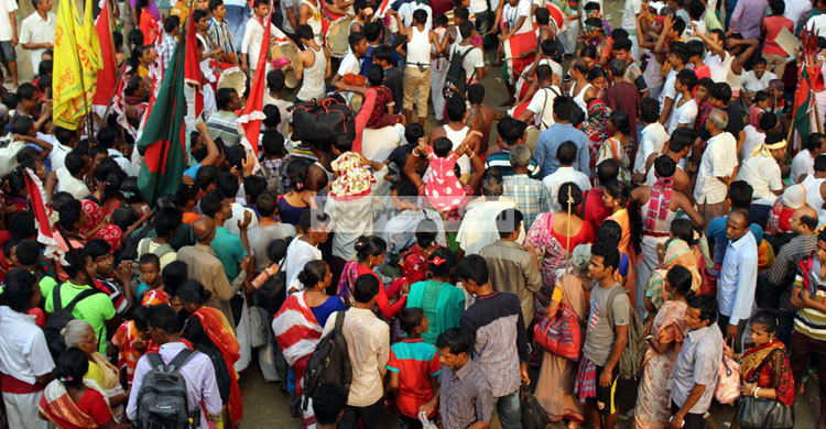 কাশিয়ানীতে পুণ্যস্নানে পদদলিত হয়ে বৃদ্ধের মৃত্যু