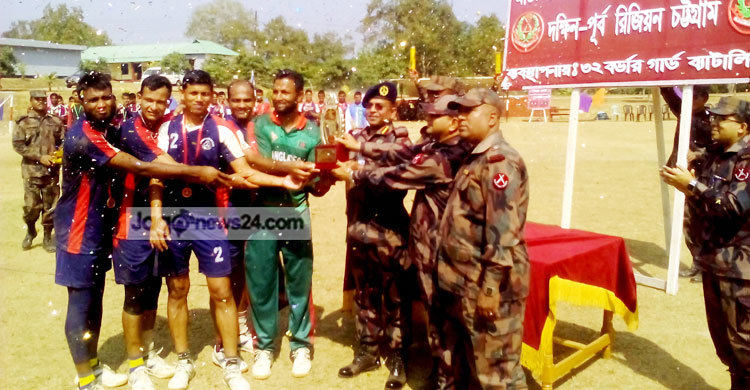 খাগড়াছড়িতে আন্তঃব্যাটালিয়ন হ্যান্ডবলে বিজিবি চ্যাম্পিয়ন