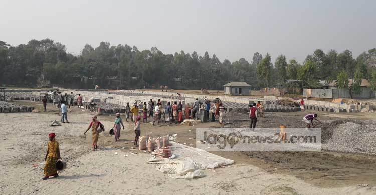ব্রহ্মপুত্র তীর রক্ষায় ব্লক তৈরিতে অনিয়ম