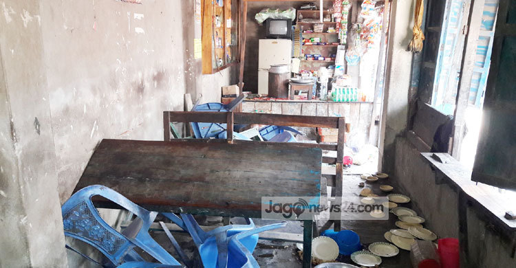 মাদকের বিরুদ্ধে প্রতিবাদ করায় দোকানে ভাঙচুর