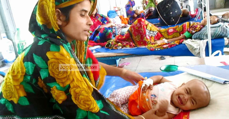 দেড় মাসে হাসপাতালে ভর্তি হাজার শিশু