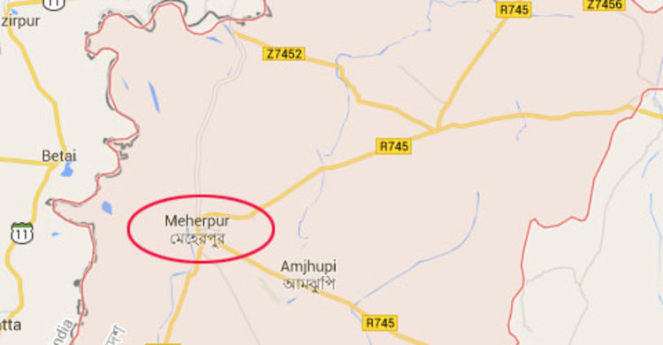 পুলিশের গাড়ির ধাক্কায় মোটরসাইকেল আরোহী নিহত 