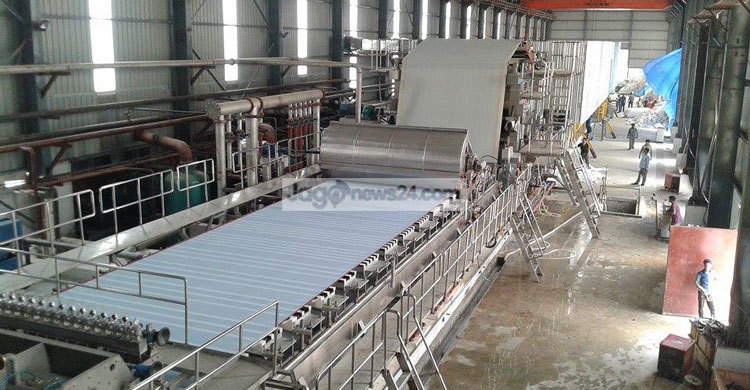 উদ্বোধনের অপেক্ষায় মির্জাপুরের মহেড়া পেপার মিল