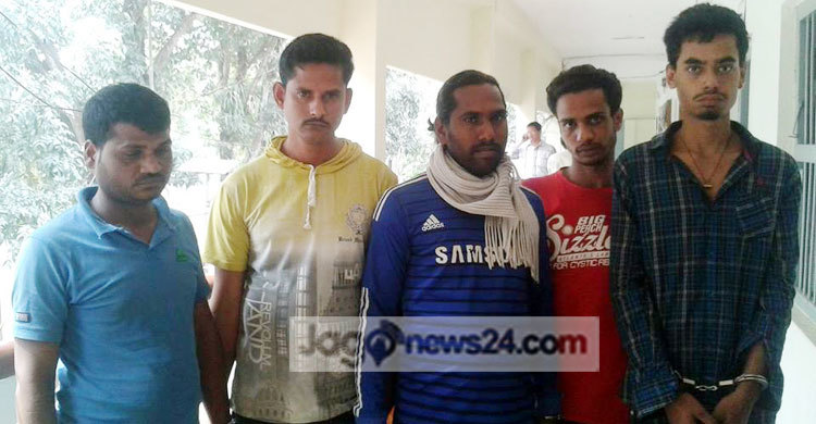 স্বেচ্ছাসেবক লীগ নেতাসহ ৫ জনের কারাদণ্ড