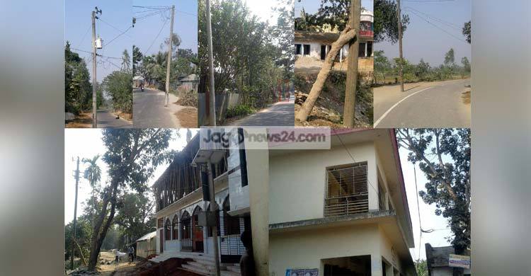 মির্জাপুরে ঝুঁকিপূর্ণ ৬ বিদ্যুতের খুঁটি