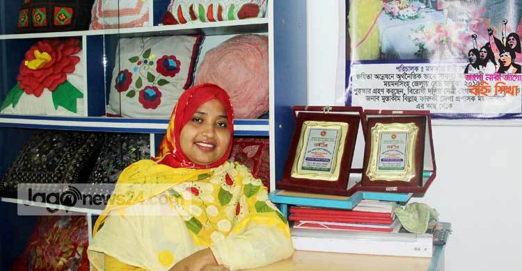 অসহায় নারীদের কর্মসংস্থানের ব্যবস্থা করাই তার কাজ