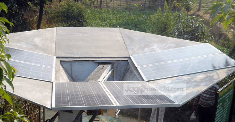 সোলার পাম্পে পানি সেচ : পতিত জমিতে সবজি চাষ