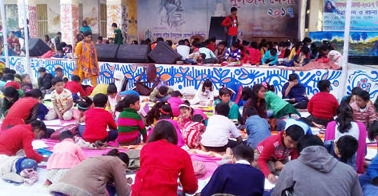 সুলতান মেলায় চিত্রাঙ্কন প্রতিযোগিতা
