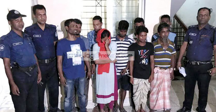 না.গঞ্জে যৌথ অভিযানে গ্রেফতার ১৪