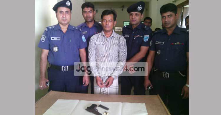 ফতুল্লায় অস্ত্র ও গুলিসহ প্রজন্মলীগ নেতা আটক