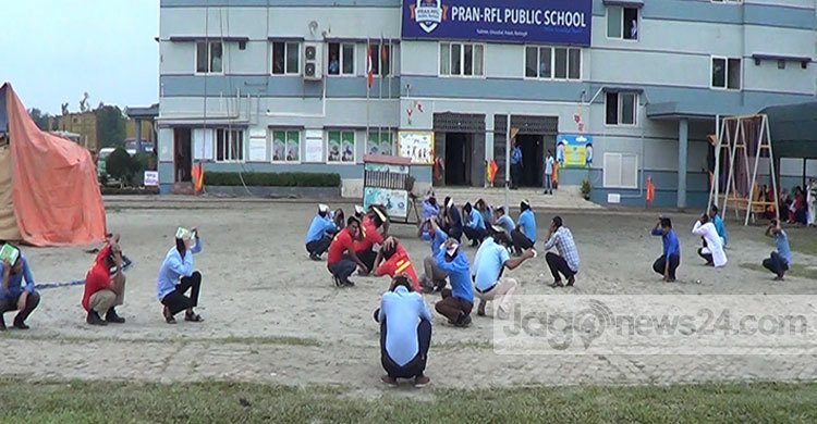 পলাশে প্রাণ-আরএফএল ও ফায়ার সার্ভিসের উদ্যোগে মহড়া
