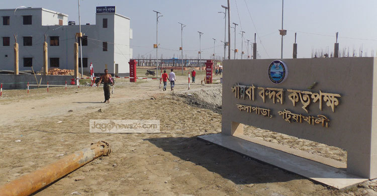 এগিয়ে চলছে পায়রা বন্দর চার লেনের নির্মাণকাজ