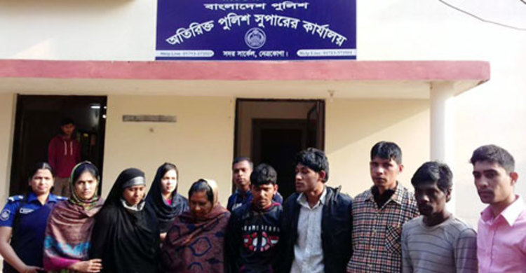 মাদকসহ অবসরপ্রাপ্ত পুলিশ কর্মকর্তার পরিবারের ৭ জন আটক 