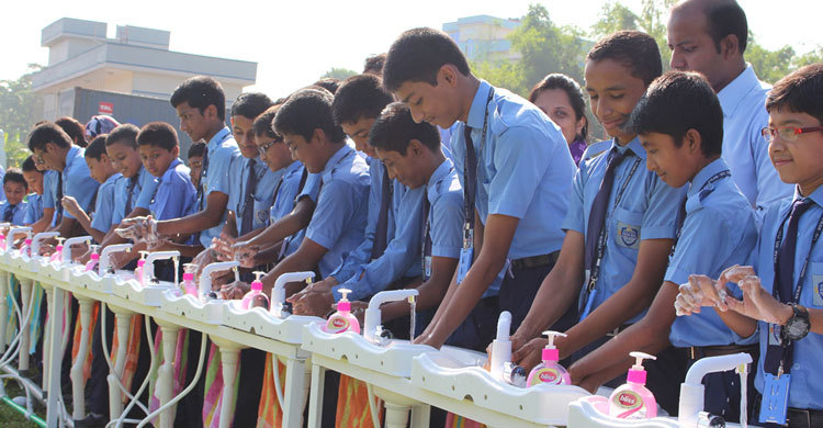 PRAN-RFL public schools observe handwashing day