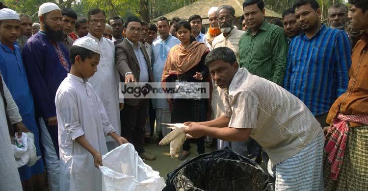 রায়পুরে ১০ মণ জাটকা আটক