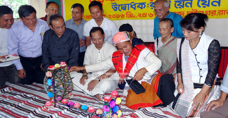 রাজবন বিহারে কঠিন চীবর দানোৎসব শুরু