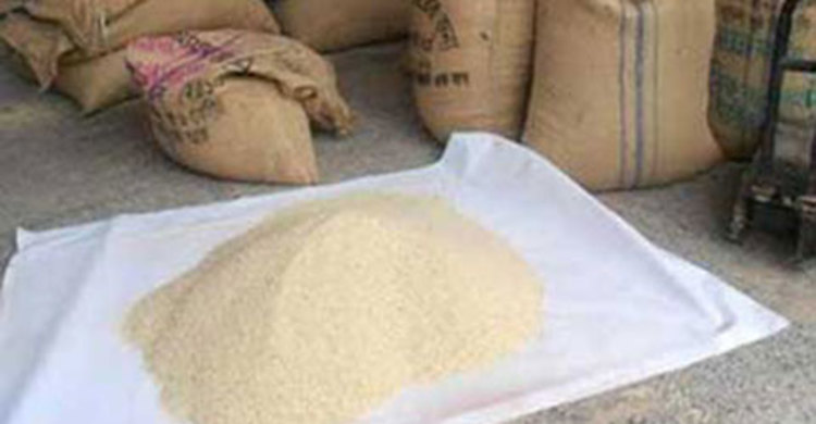 মির্জাপুরে ১০ টাকার শতাধিক চালের বস্তা জব্দ