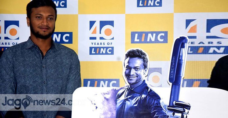 Linc pen signs Shakib as brand ambassador