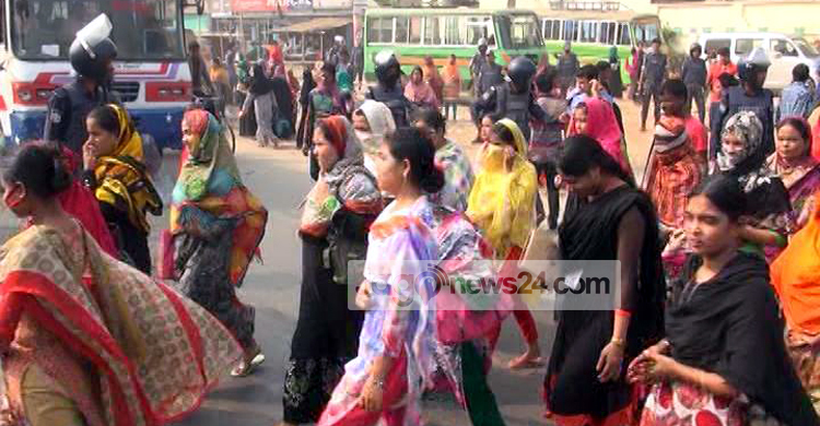 আশুলিয়ায় আজও শ্রমিক অসন্তোষ, বিক্ষোভ