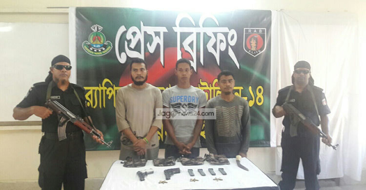 শেরপুরে সাতজনের বিরুদ্ধে অস্ত্র আইনে মামলা 