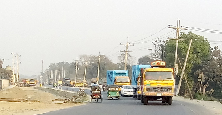 বঙ্গবন্ধু সেতু মহাসড়কে যান চলাচল স্বাভাবিক