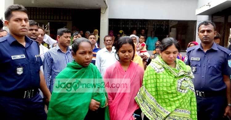 টাঙ্গাইলে চোর চক্রের ৩ নারী আটক