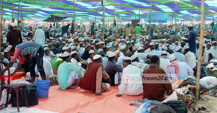 ঠাকুরগাঁওয়ে ইজতেমা শুরু