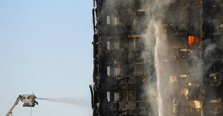 London fire: Several killed as Grenfell Tower engulfed