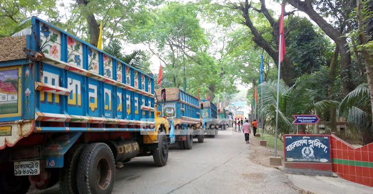 আখাউড়া স্থলবন্দরে আমদানি-রফতানি শুরু