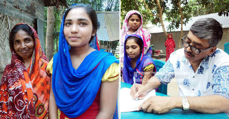 আশার পড়ালেখার দায়িত্ব নিলেন এক সেনা কর্মকর্তা