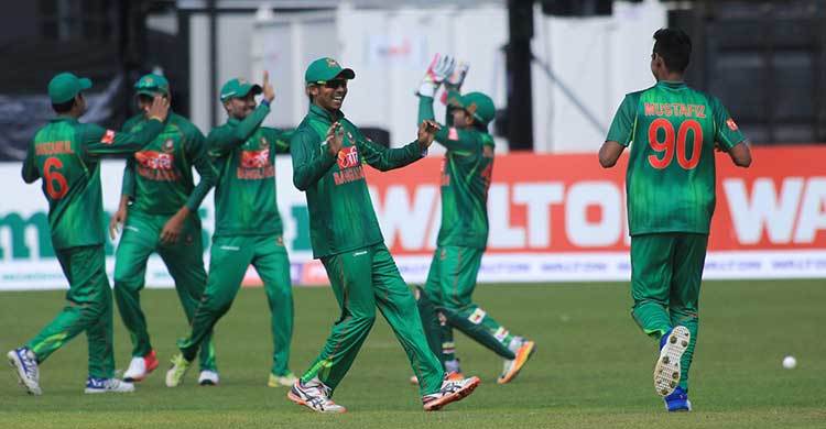 Bangladesh need 182 runs to win against Ireland