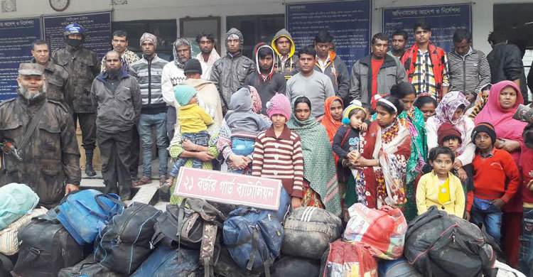 বেনাপোল সীমান্তে ৮৫ বাংলাদেশি আটক