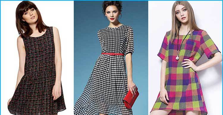 ফ্যাশনে চেক প্রিন্ট