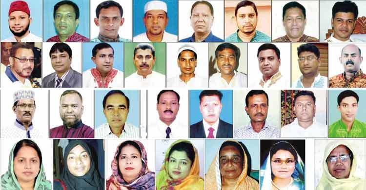 কুমিল্লা সিটিতে নির্বাচিত কাউন্সিলররা