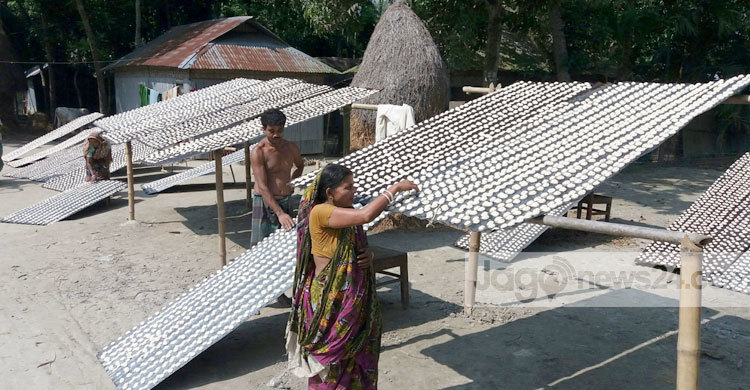 ডালের তৈরি বড়ায় চলছে অর্ধশতাধিক পরিবার