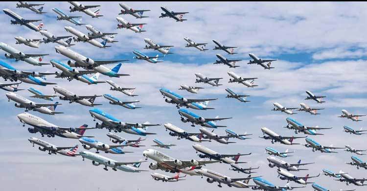 A snapshot of how busy the world’s biggest airports are