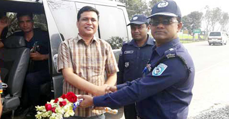 গাইবান্ধায় নতুন পুলিশ সুপারের যোগদান