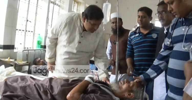 ইজতেমা ময়দানে টিনের চাল ভেঙে অর্ধশতাধিক মুসল্লি আহত