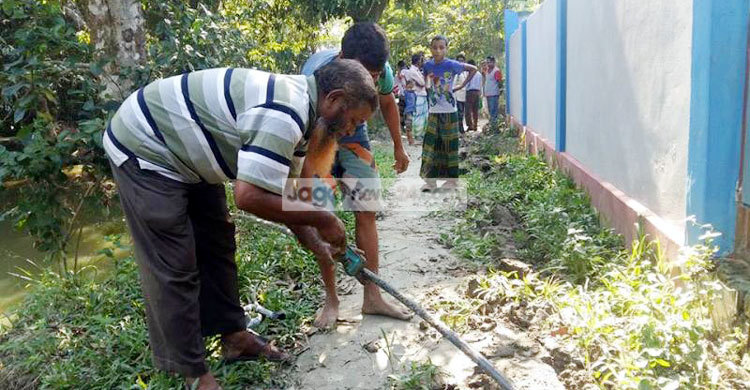 কুমিল্লায় ১৫ কিলোমিটার গ্যাস লাইন অপসারণ