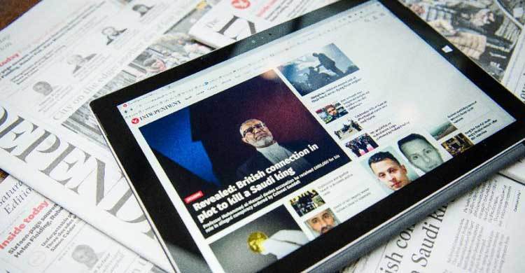 UK’s Independent back in profit after going web-only 