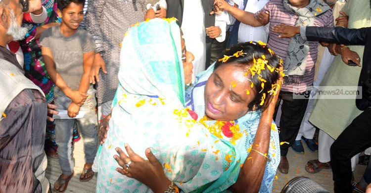 শীতলক্ষ্যা সেতু নির্মাণের প্রতিশ্রুতি দিলেন আইভী