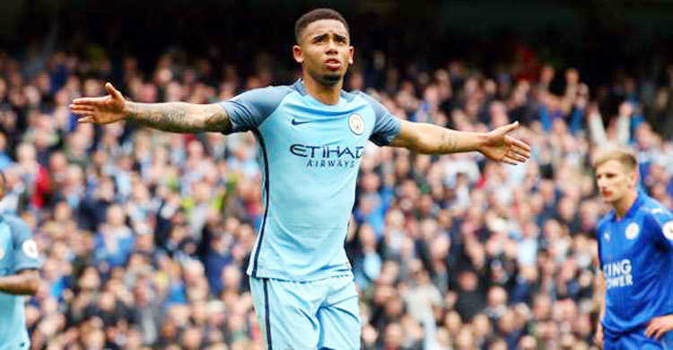 জেসুস-সিলভা নৈপুণ্যে তিনে ম্যানসিটি