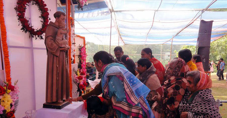 কালীগঞ্জে সাধু আন্তনির তীর্থোৎসব আজ